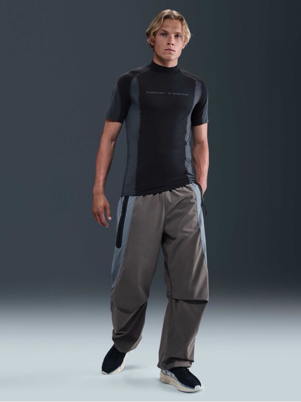 Nike Tech Pants Woven Stacked Oversized Zip Pocket IH8466-289 Men's Medium NWT